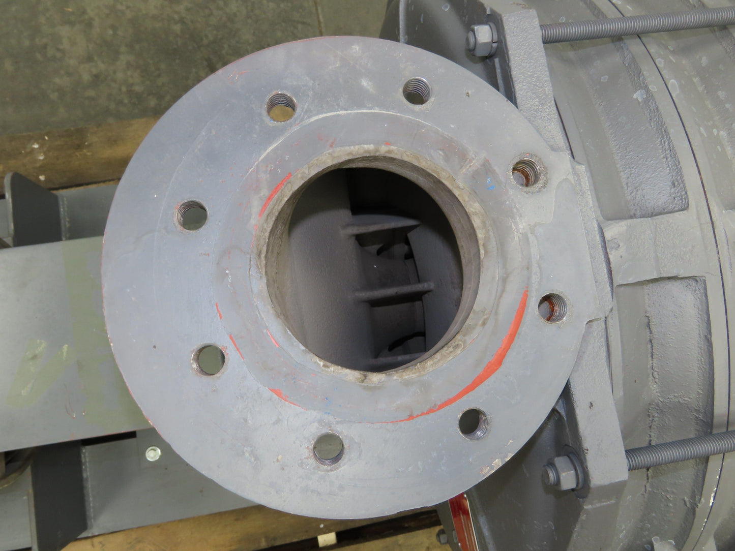 National Turbine NT05206-6-0AD Multistage Centrifugal Blower 40Hp Motor 230/460V