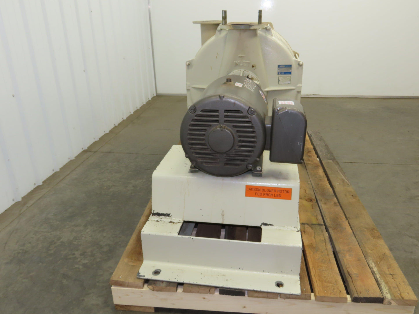 Lamson 516-0-6-AD Multistage Centrifugal Blower 30Hp 230/460V 3Ph 3500RPM