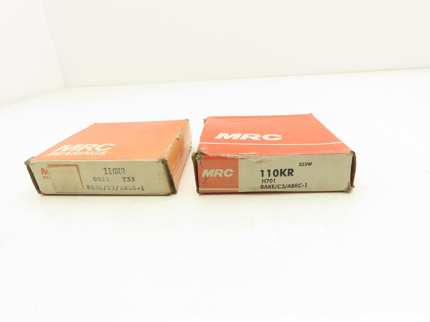 MRC 110KR Angular Contact Bearing 50 mm Bore 80 mm OD Lot of 2