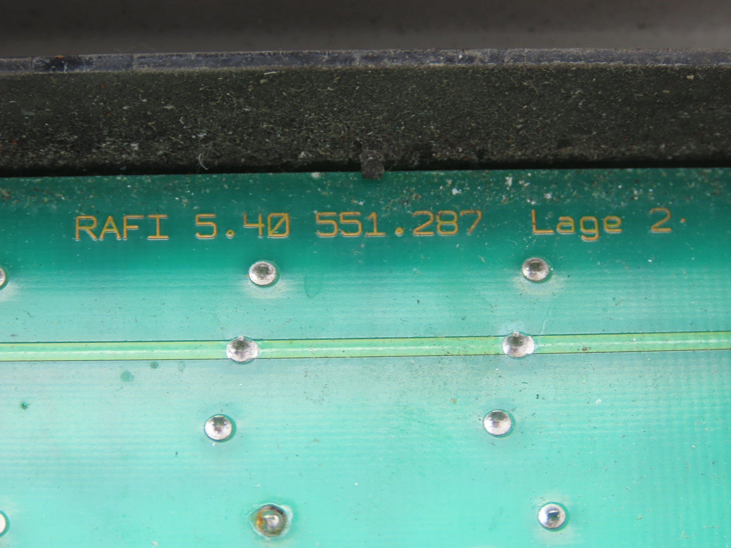 Arburg 5.40 551.287 Keypad Operator Control Panel for Injection Molding Machine