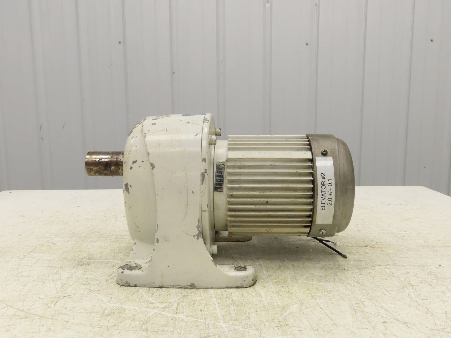 GTR Nissei G3LB-40-160-075 Gearmotor 160:1 Reducer 10.8rpm 1Hp 220V 3PH w/Brake