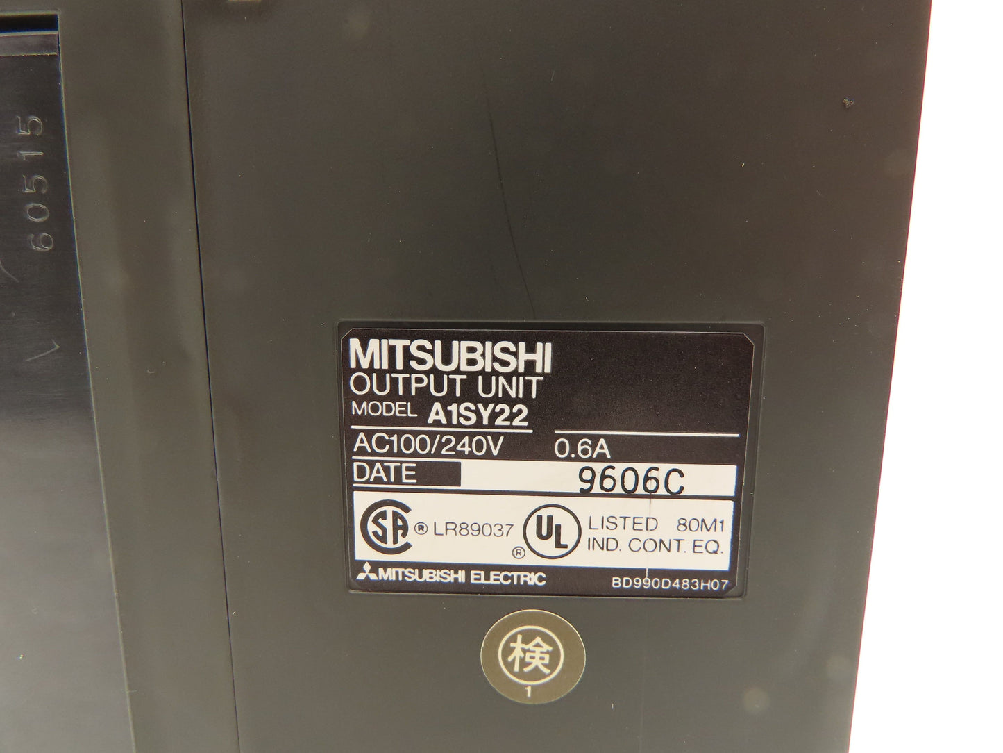 Mitsubishi Electric A1SY22 PLC Digital Output Module 240V