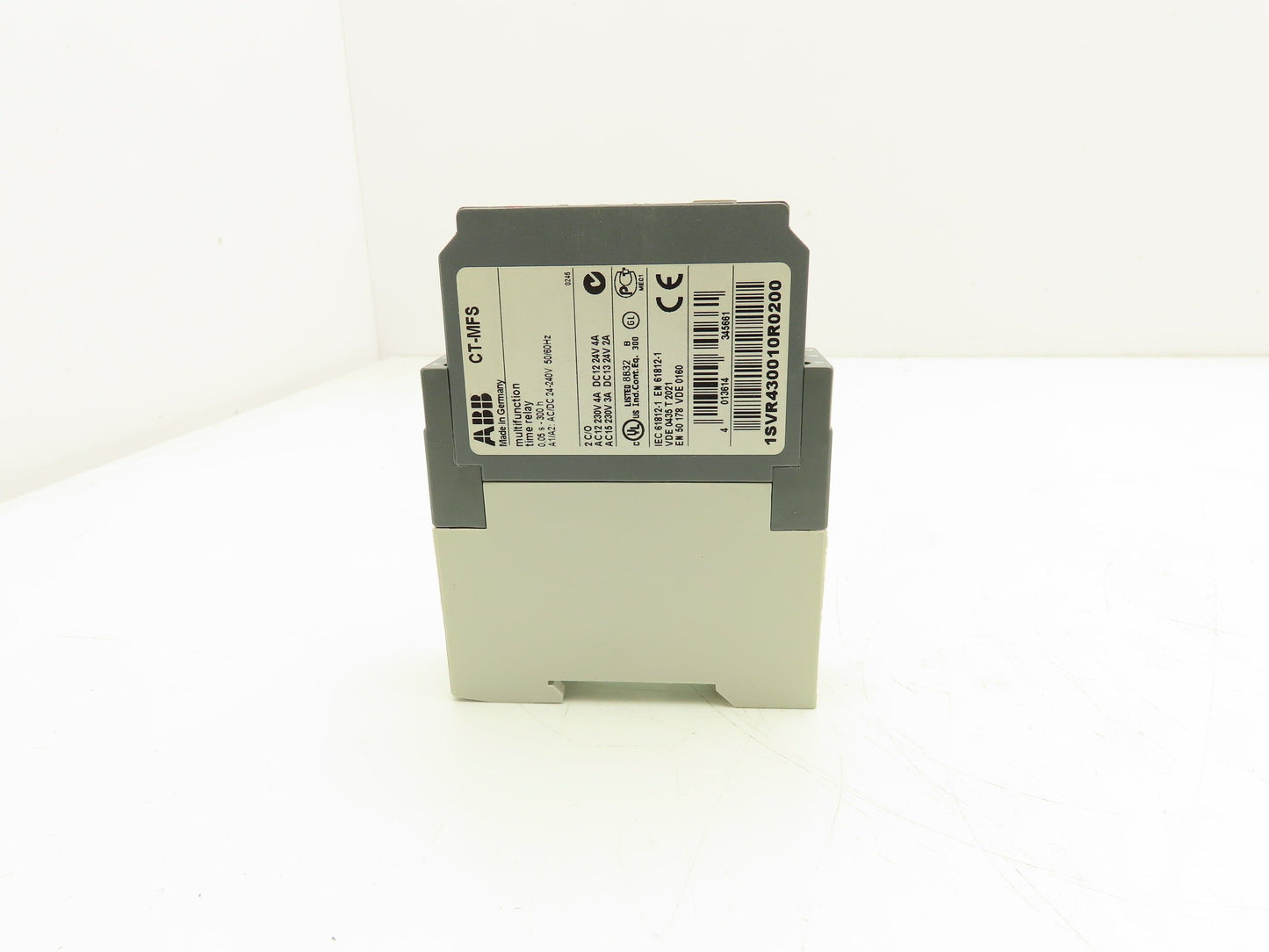 ABB 1SVR430010R0200 Multi-Function Time Relay 0.05 Sec-300 Hours 24V 240V