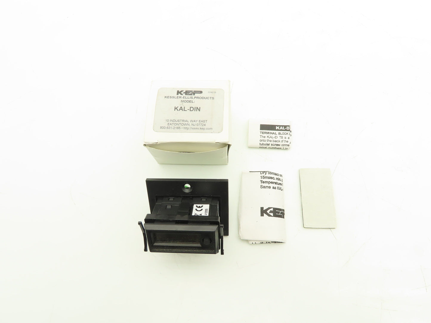 KEP KAL-DIN 8-Digit Battery Powered Time Indicator Counter