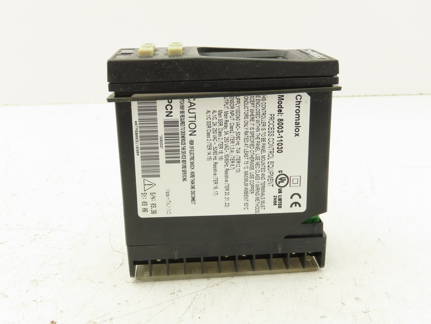 Chromalox 8003-11030 PLC Temperature Controller Module 240V
