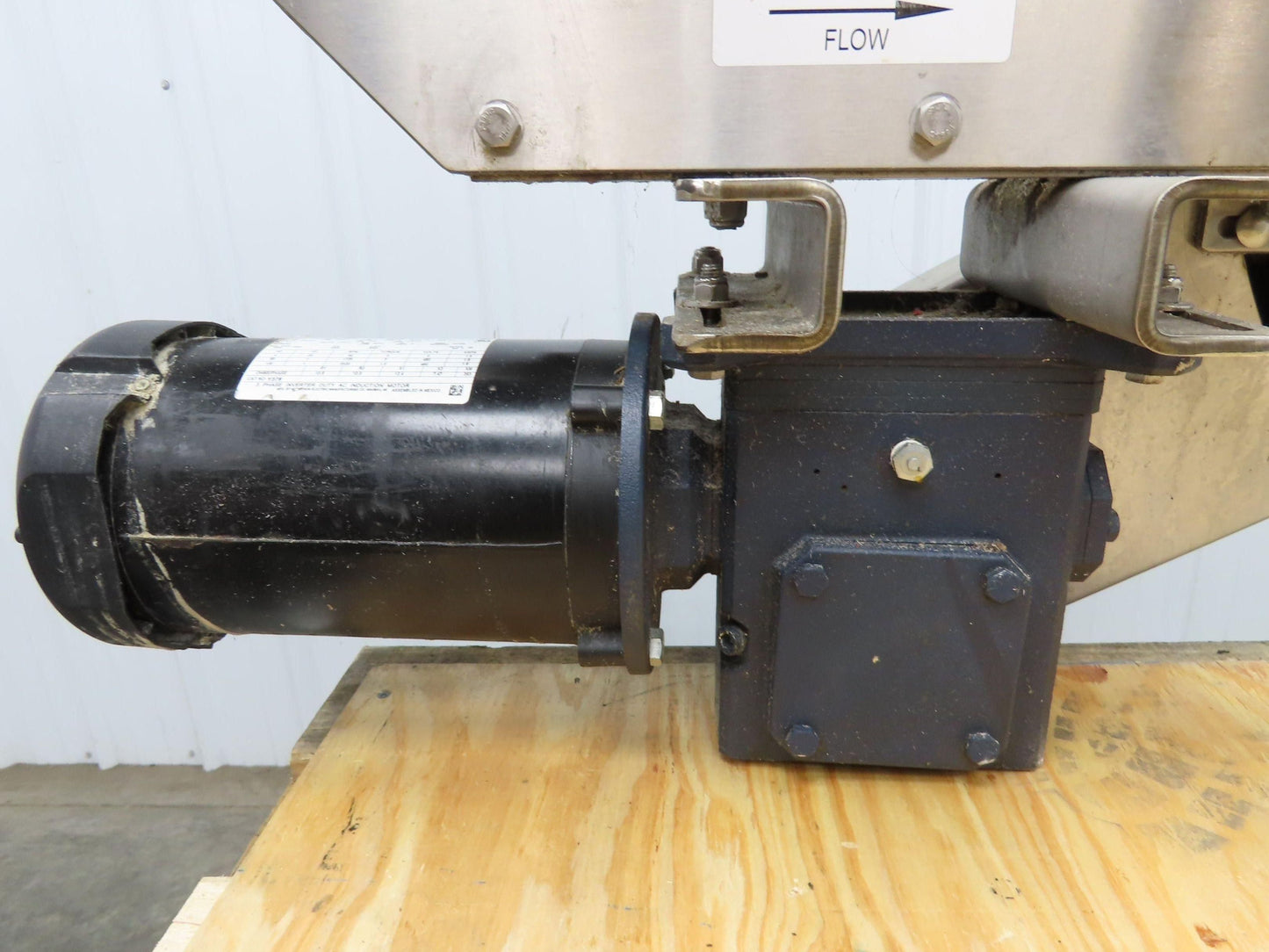 Arrowhead 3.25" Tabletop Belt Stainless Bottle Conveyor 36" Chain Drive 460V 3PH