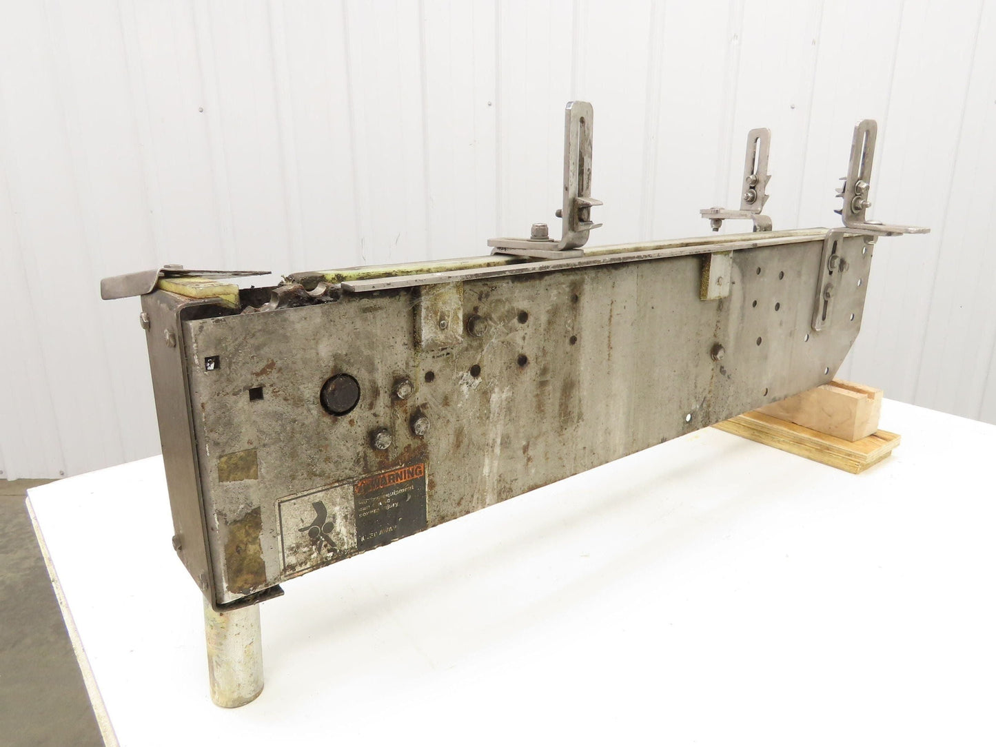 Arrowhead 3.25" Tabletop Stainless Bottle Conveyor 36" Infeed Section -No Drive