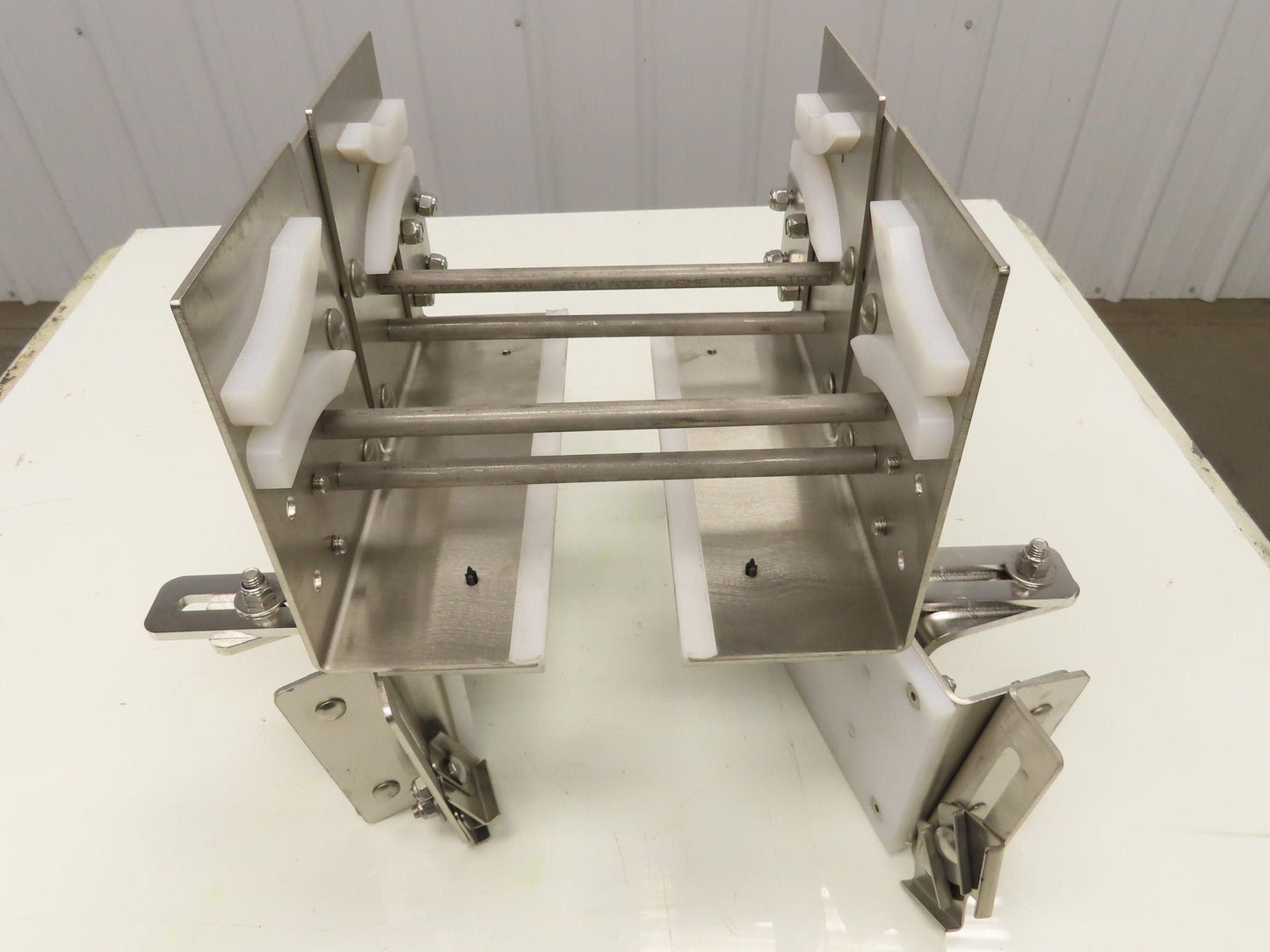 Arrowhead 10" Tabletop Belt Stainless Bottle Conveyor Diverter Section 12"L