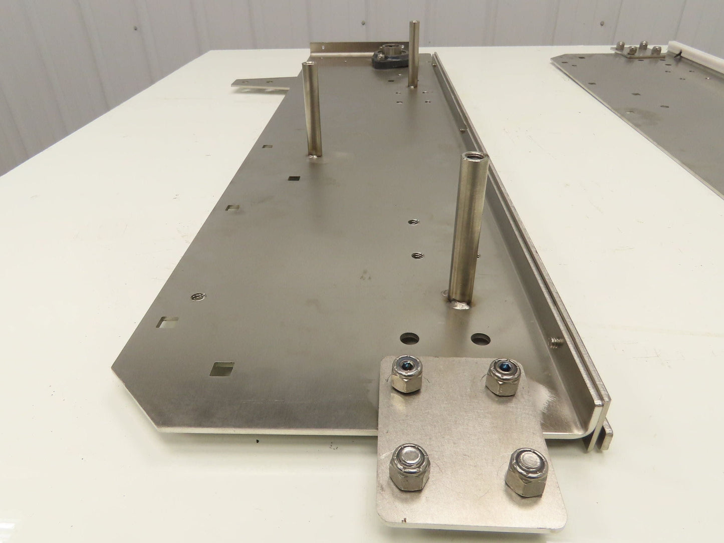 Arrowhead Tabletop Belt Steel Bottle Conveyor Set of 2 Side Panels 36" Section