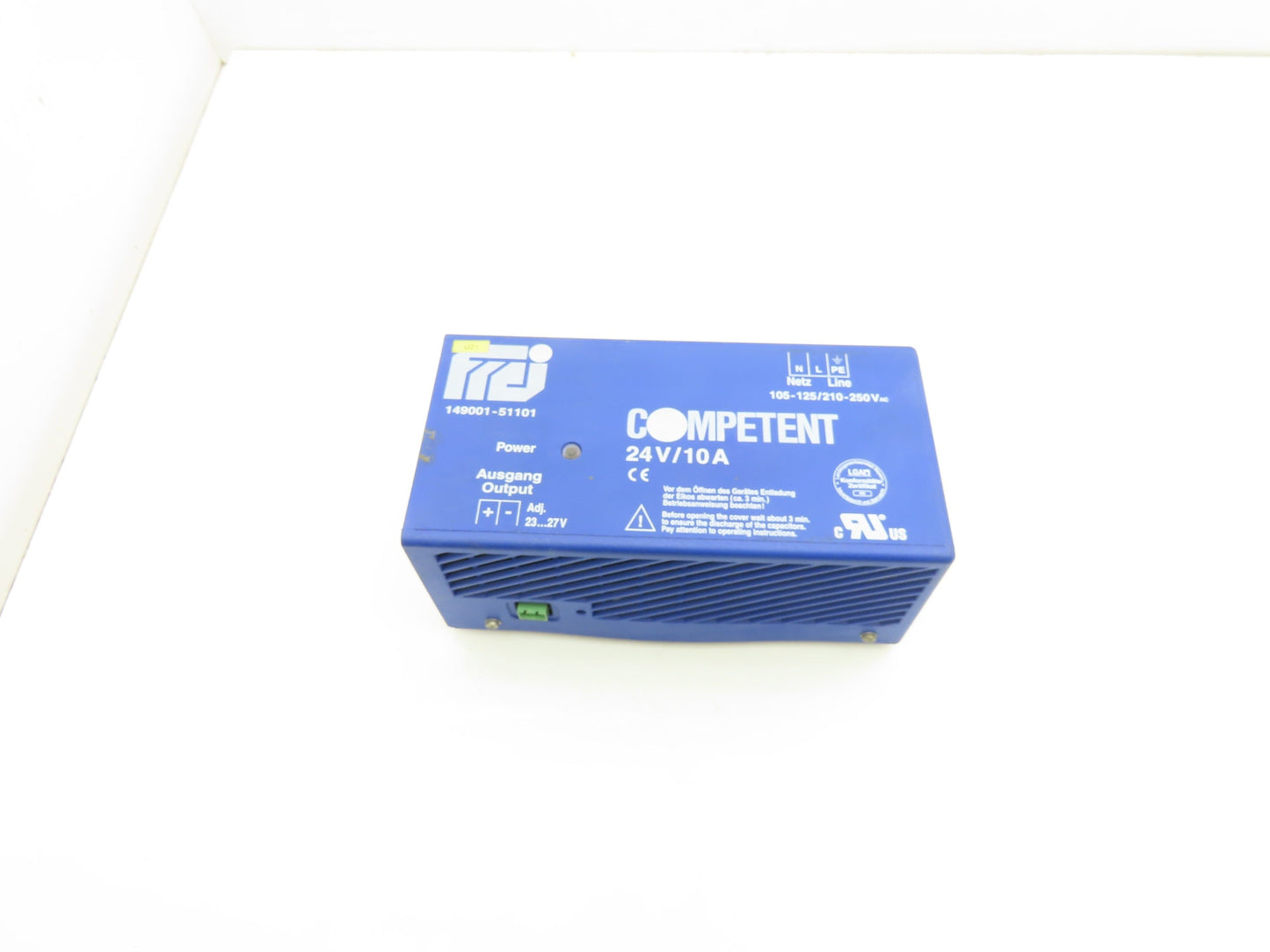Competent 149001-51101 Power Supply Regulator PRI 115/230V SEC 24V 10A