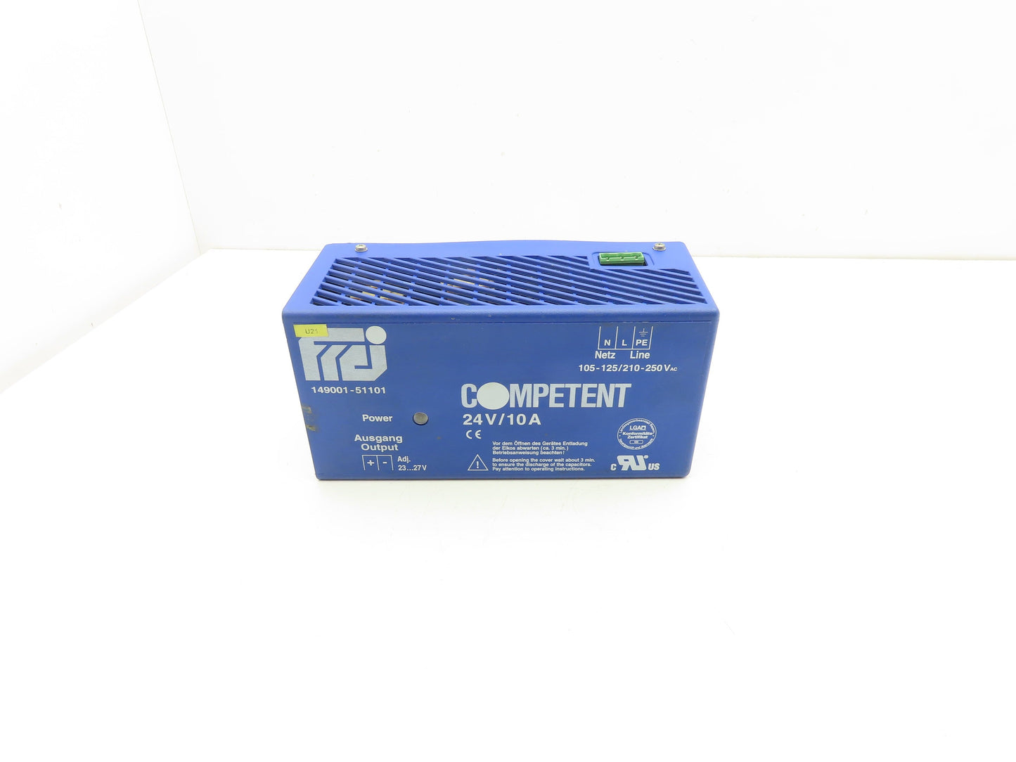 Competent 149001-51101 Power Supply Regulator PRI 115/230V SEC 24V 10A