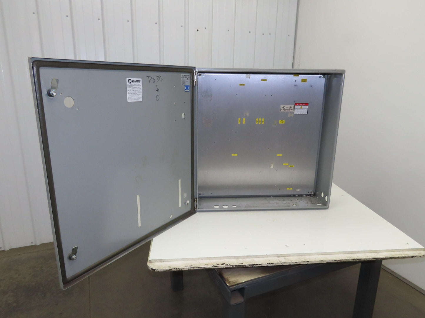 Wiegmann N412303008C Electrical Enclosure Control Panel 30x30x8" Backplate