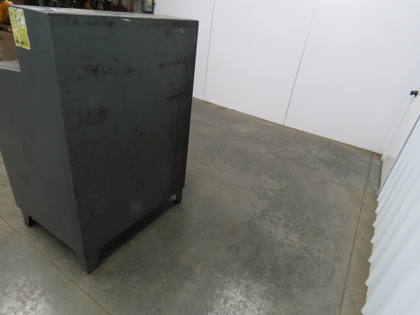 Strong Hold Extreme Duty 12 GA Shop Desk 1 Drawer Riser Shelf 36x28x54"