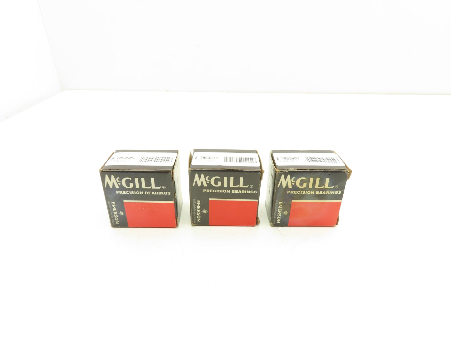 McGill BB-2421-1 Flat Cam Follower 2" Roller Dia. 7/16" Stud Dia. Lot of 3