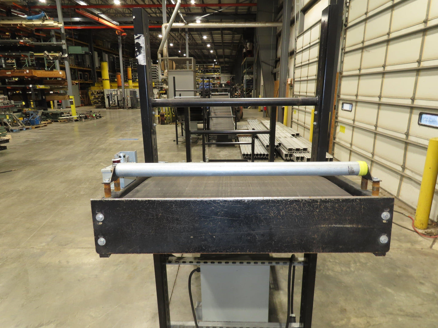 TGW CRUZ Incline Slider Bed 34" Belt Conveyor Variable Speed Drive 460V 17' 8"L