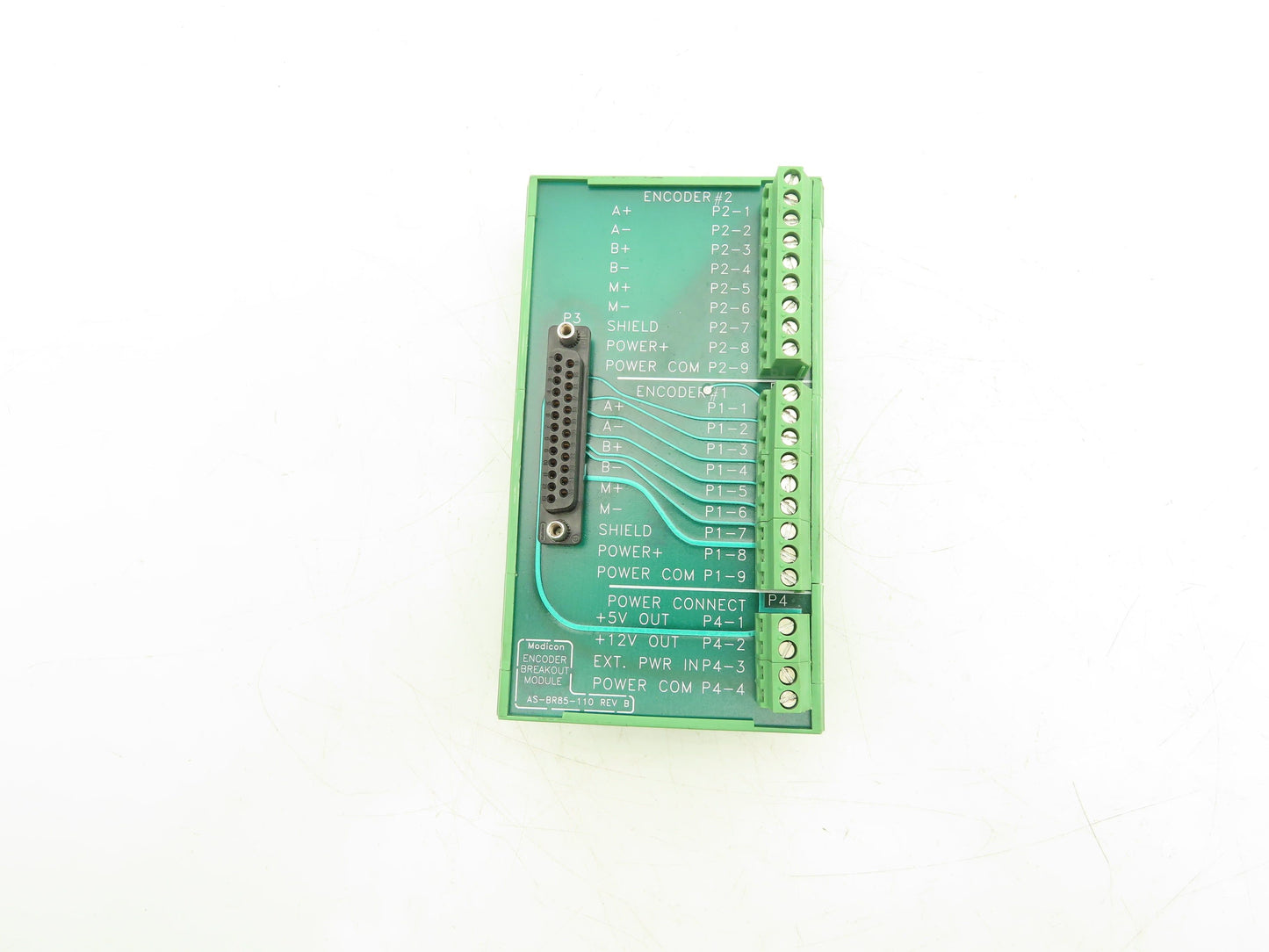 Modicon AS-BR85-110 PLC Encoder Breakout Module