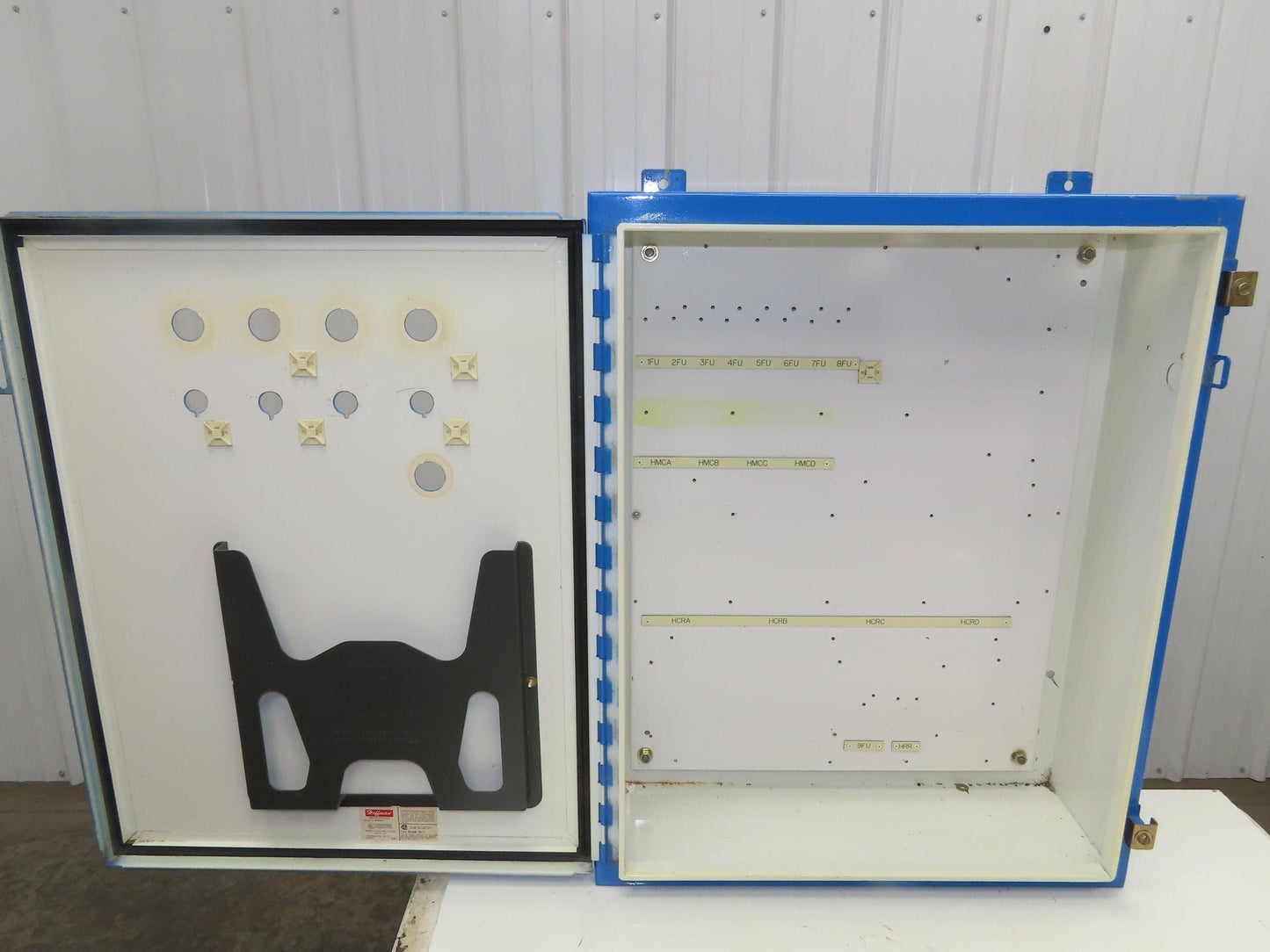 Hoffman A302408LP Electrical Enclosure Control Panel 30x24x8" Backplate