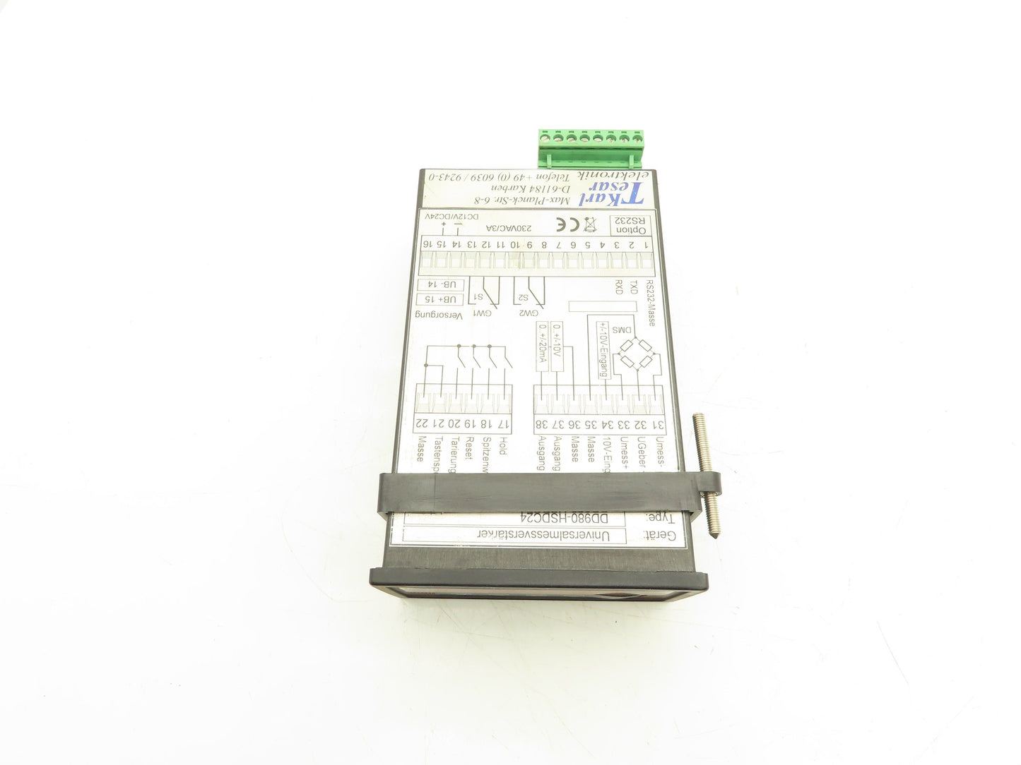 Universalmessverstarker DD980-HSDC24 PLC Digital Controller Module 230V 3A 24V