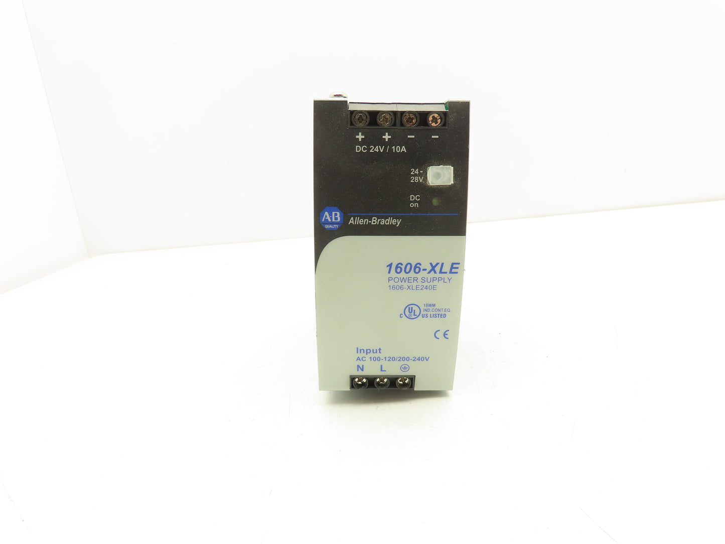 Allen Bradley 1606-XLE240E PLC Power Supply 24VDC 10A 240W 120-240V 1PH Input