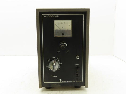 Honda Electronics W-600-NR Ultrasonic Generator Power Supply 200V Input