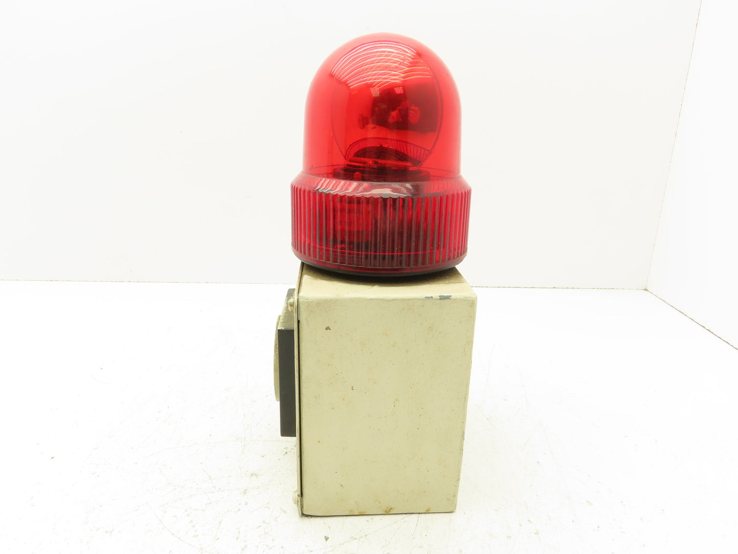 Patlite SKH-110 Revolving Warning Light Red 100VAC 12V 5W Bulb