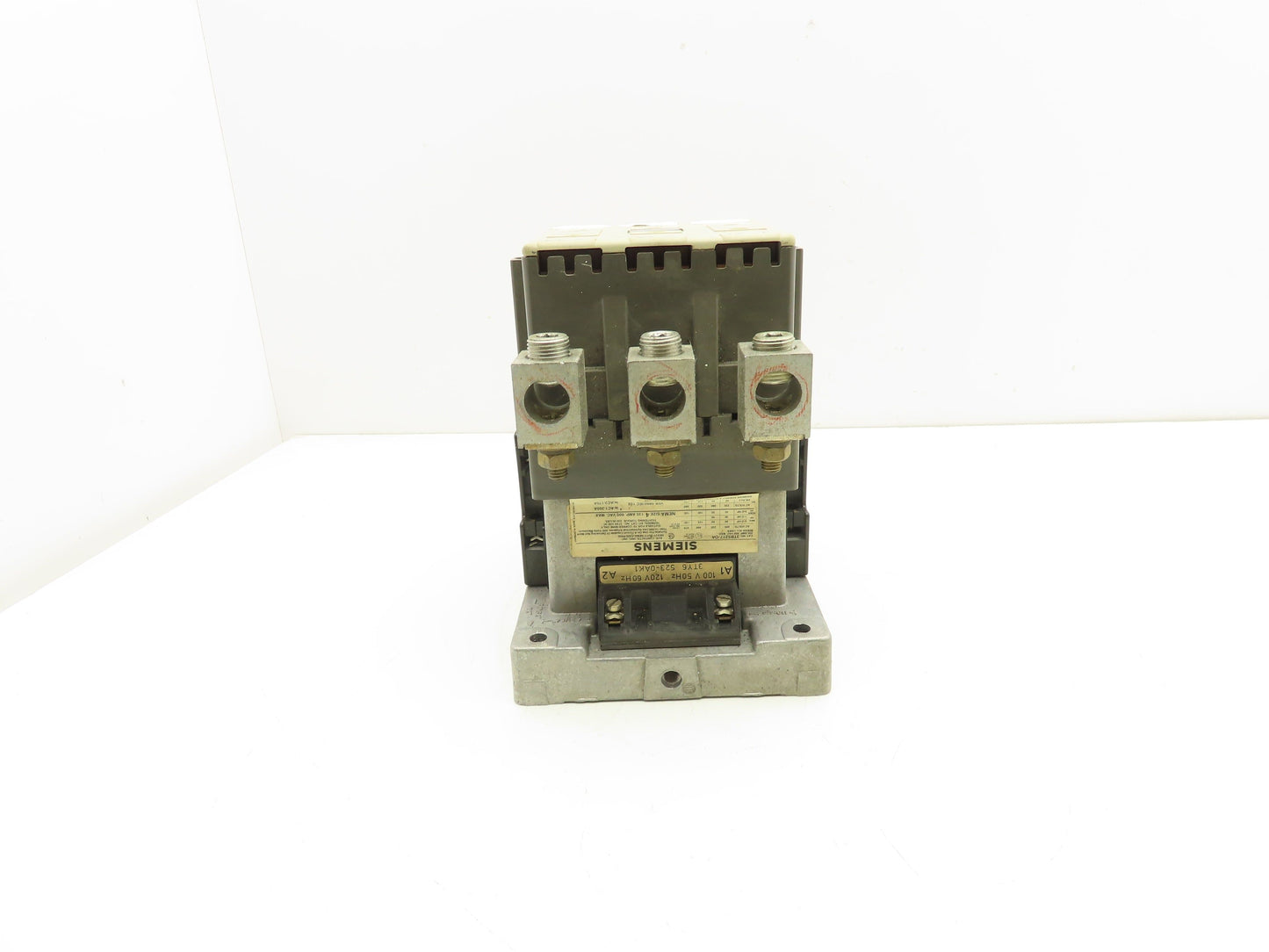 Siemens 3TB5217-0A Motor Starter Contactor 135A 125Hp 600V 3PH 120V Coil Size 4