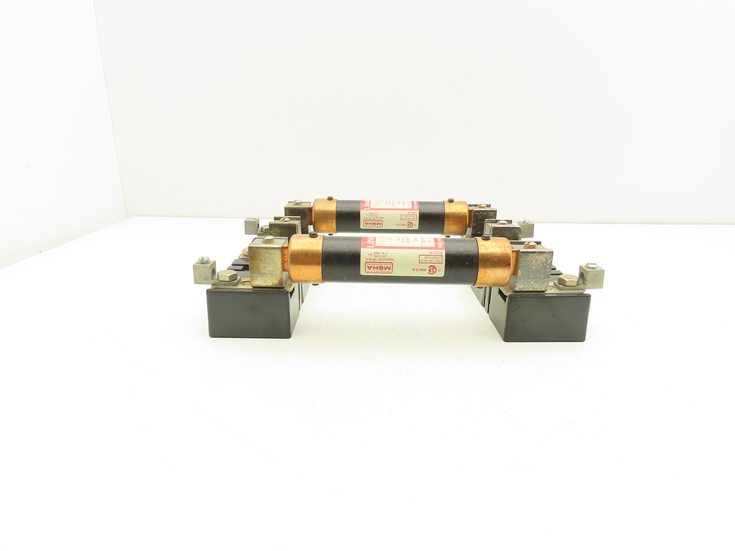 Allen Bradley X-410710 / X-400656 Fuse Block 3 Pole 100A 600V FLSR 80 Fuses