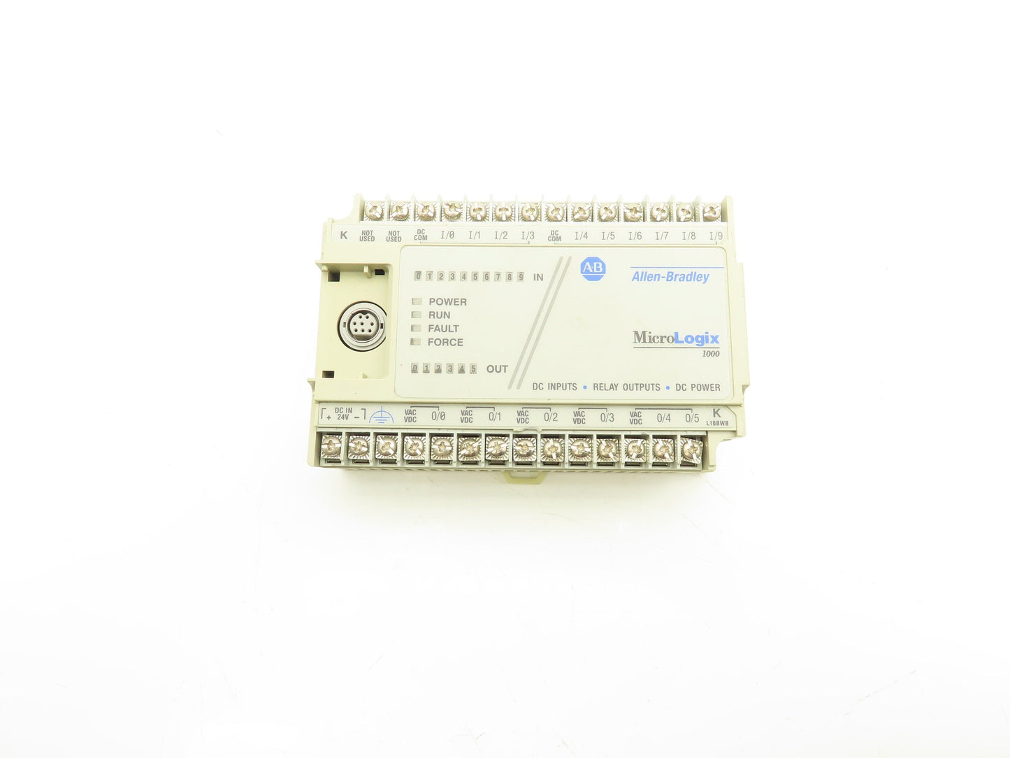 Allen Bradley 1761-L16BWB MicroLogix 1000 DC Input Relay Output Series E FRN 1.0