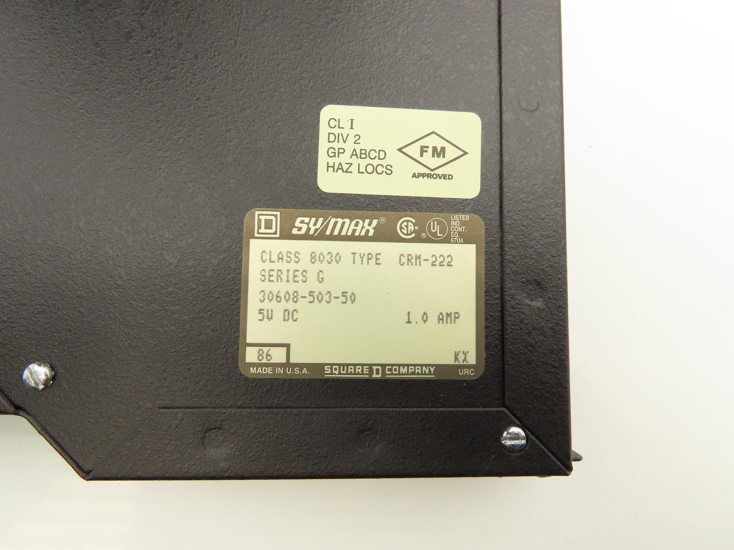 Square D CRM-222 PLC SY/MAX Interface Slot Card Module Lot of 4