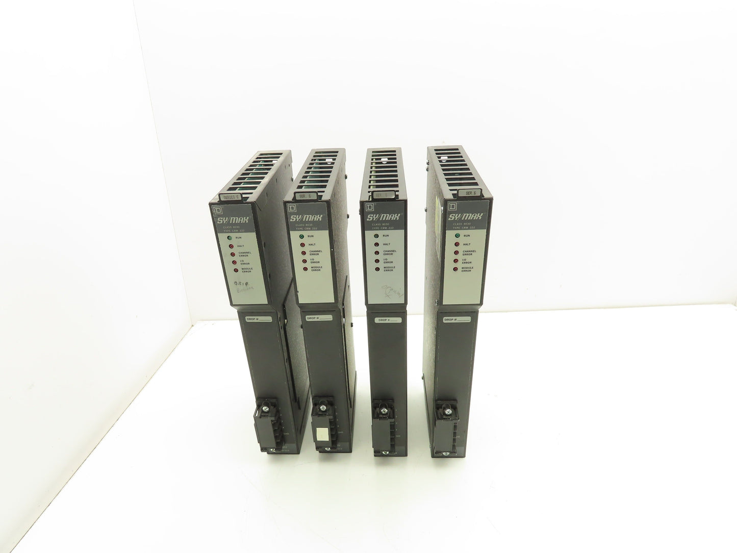 Square D CRM-222 PLC SY/MAX Interface Slot Card Module Lot of 4