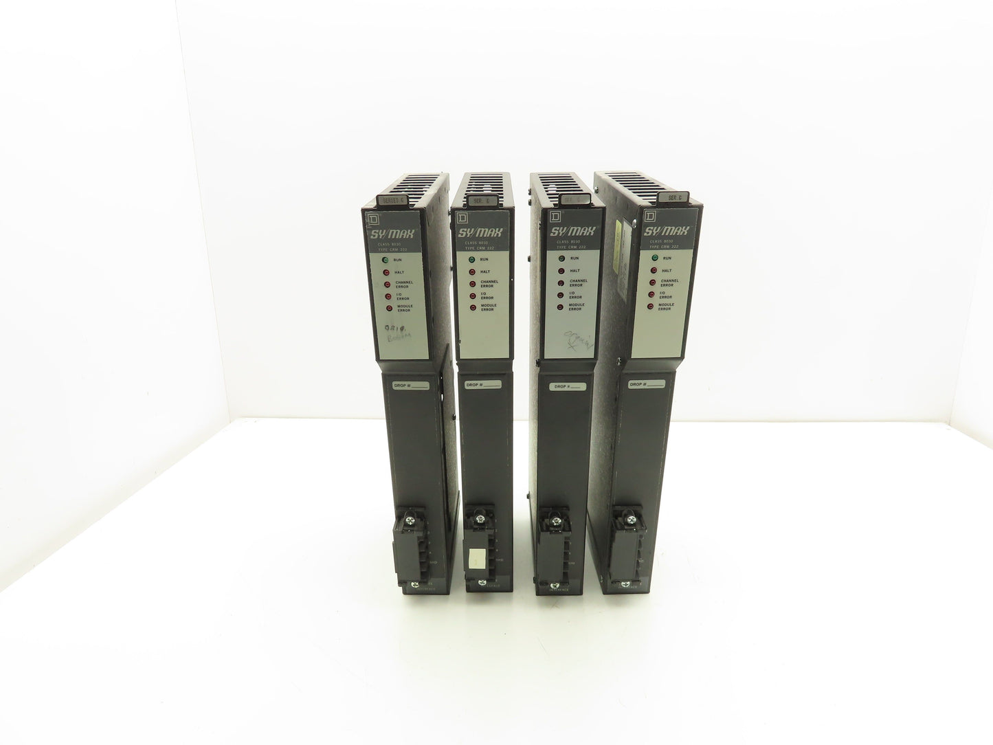 Square D CRM-222 PLC SY/MAX Interface Slot Card Module Lot of 4
