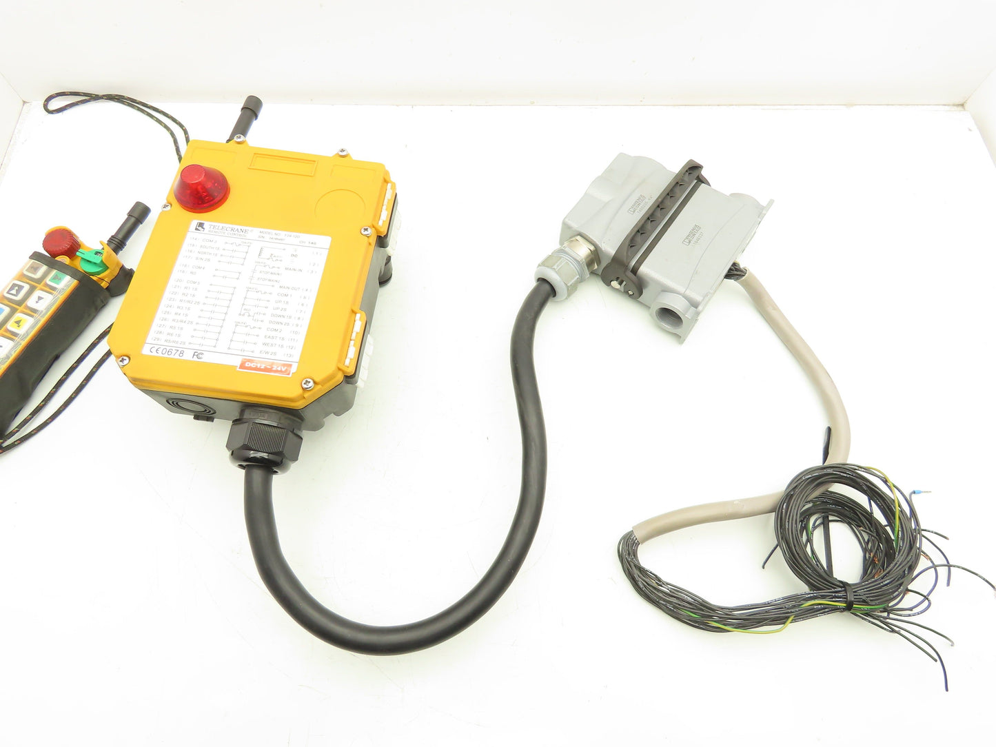 Telecrane F24-12D Overhead Crane & Hoist Wireless Remote Control System 2-Speed