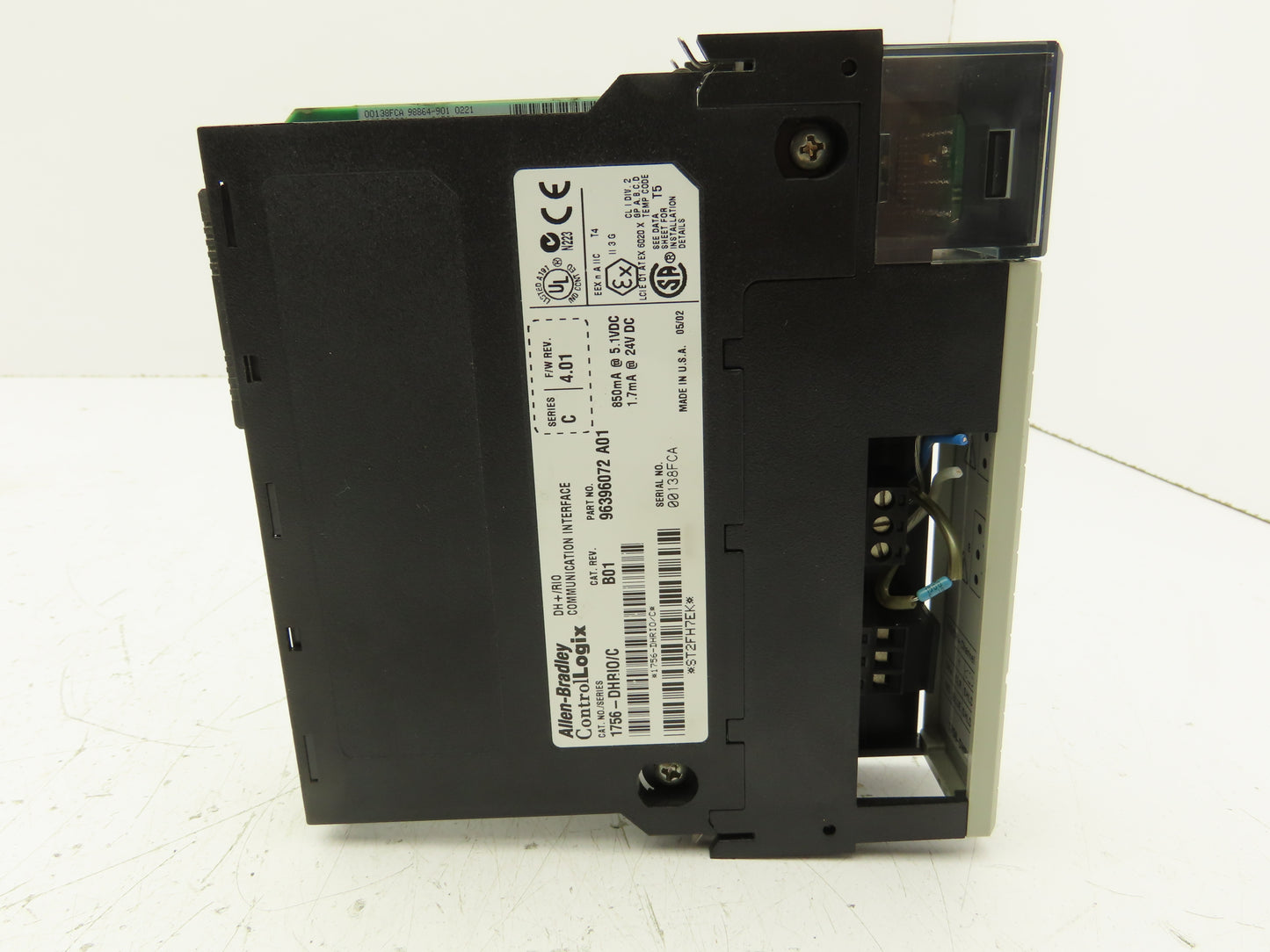 Allen Bradley 1756-DHRIO/C ControlLogix Communication Interface B01 24VDC