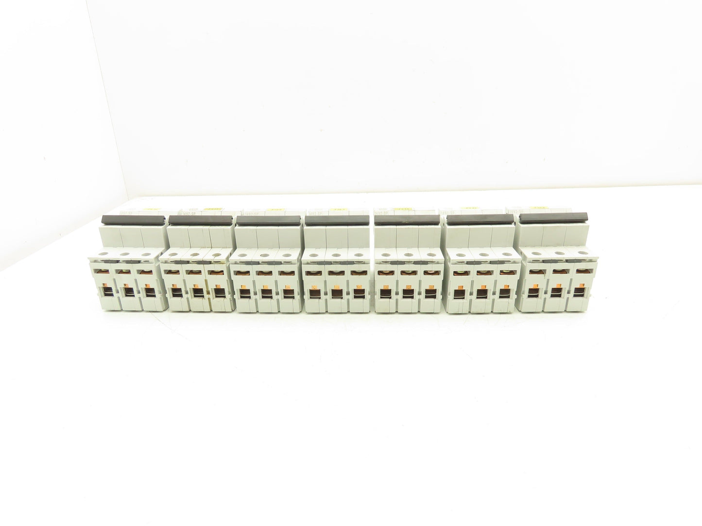 Allen Bradley 1492-SP3B160 Mini Circuit Breaker 16A 3-Pole 277/480V 3PH Lot of 7