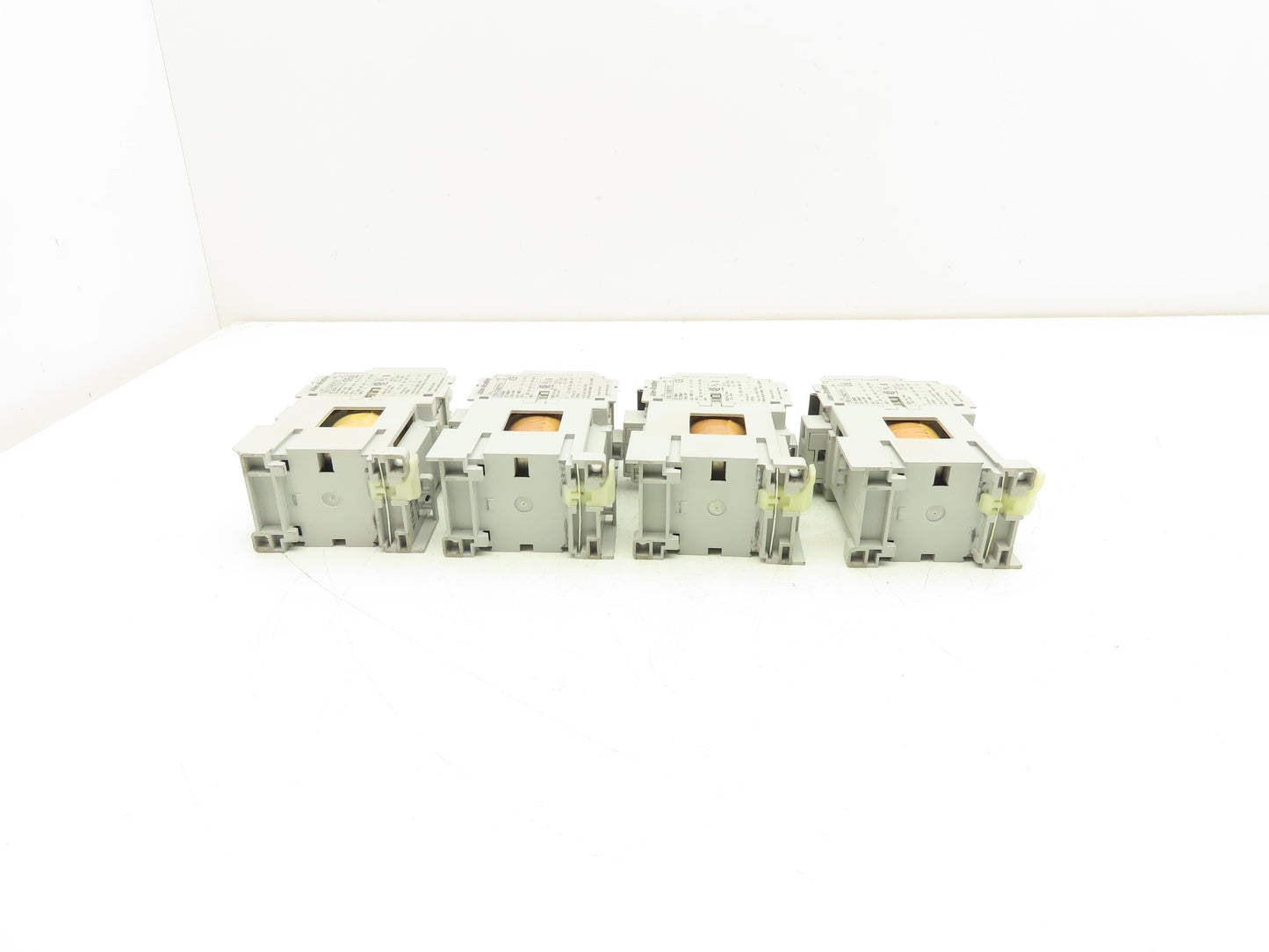 Allen Bradley 100-C09D*01 IEC Contactor 9A 3-Pole 24VDC Coil Aux 100-F Lot of 4