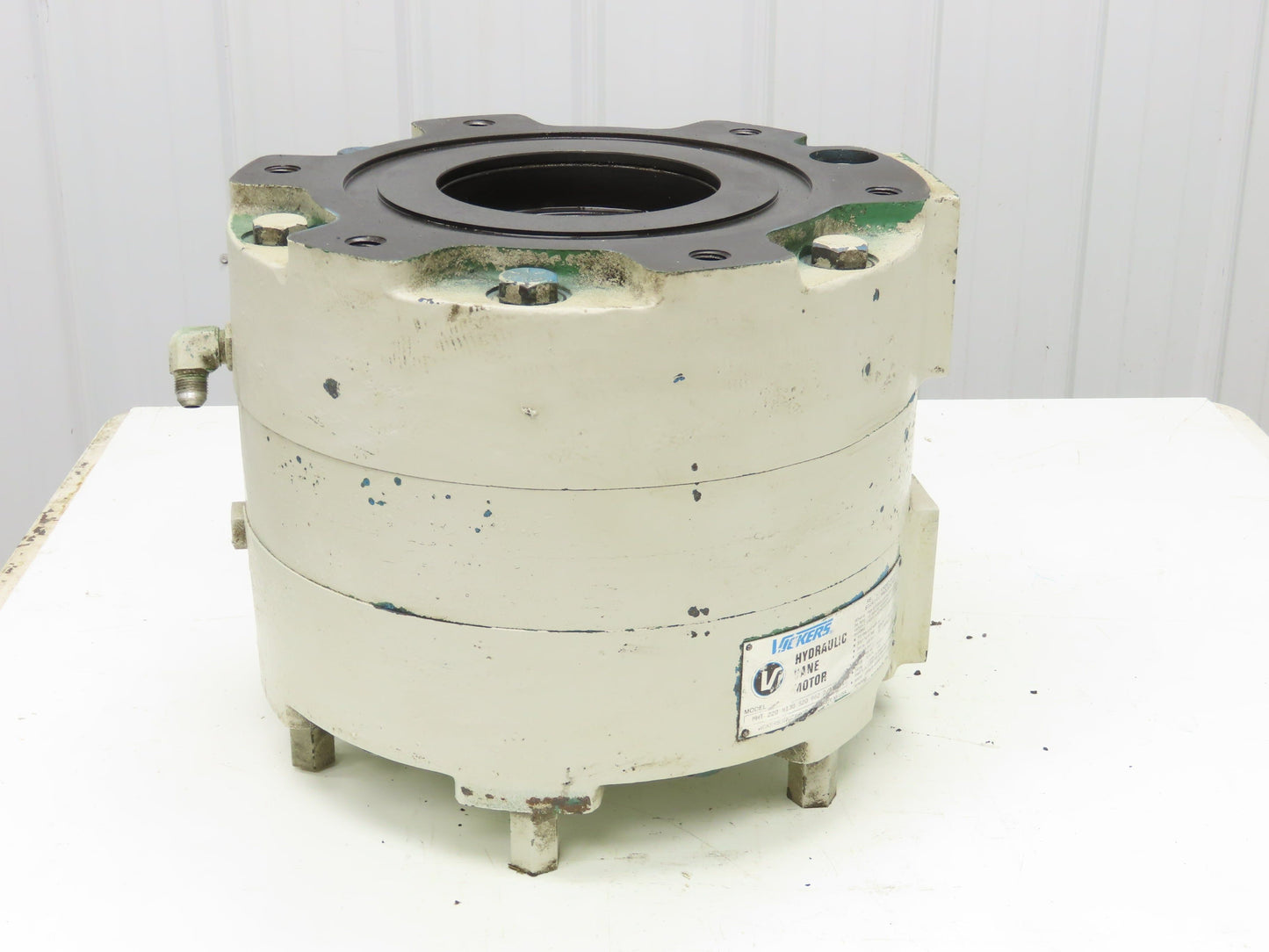 Vickers MHT 220 N130 S20 662 D/87/0/LD Hydraulic Vane Motor Shaftless 4400 Ft/Lb