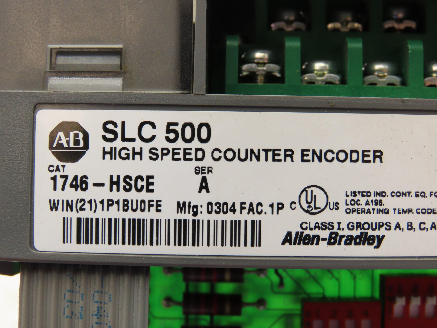 Allen Bradley 1746-HSCE SLC 500 High Speed Counter Encoder Series A