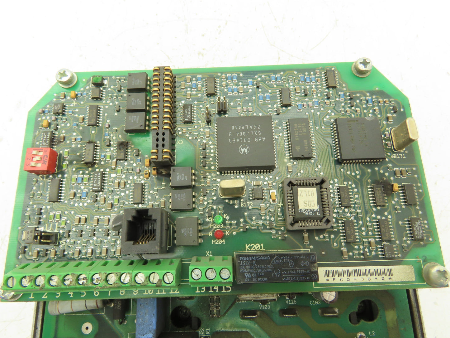 ABB ACS201-2P7-3-00-10 ACS 200 AC VFD Drive 480V 10A Broken Missing Cover