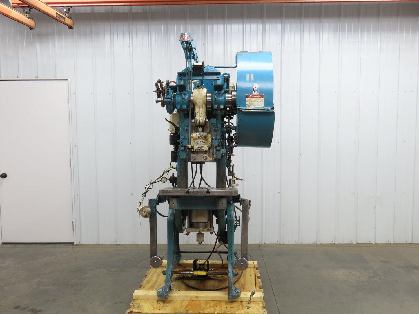 L&J No 3 Mechanical OBI Punch Press 22 Ton 2-1/2" Stroke 7" Throat 2Hp 3Ph