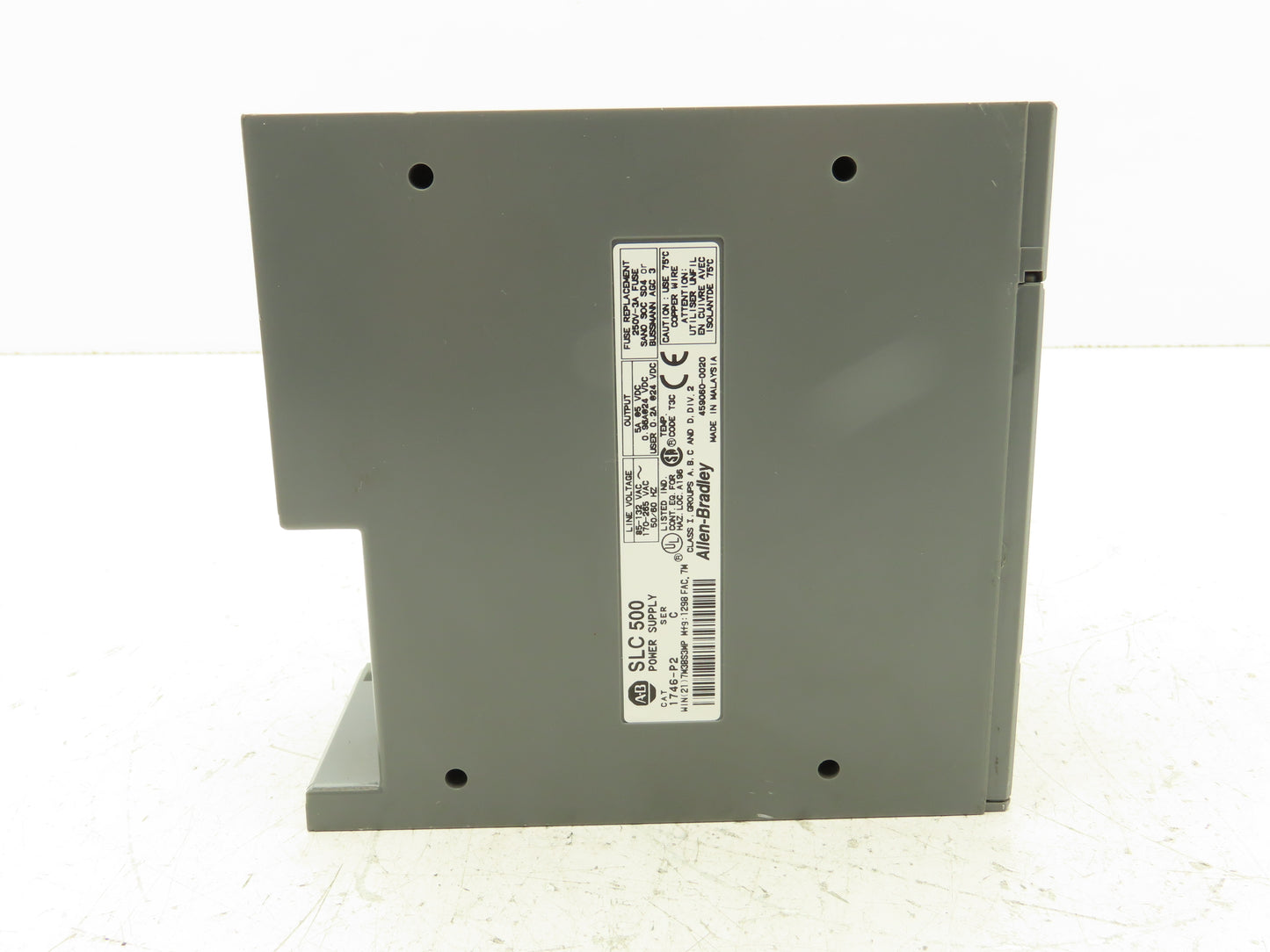 Allen Bradley 1746-P2 SLC 500 PLC Module Power Supply Series C