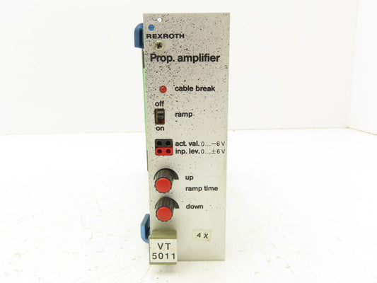 Rexroth VT5011S42R1 Proportional Amplifier Card VT5011 W/ Base VT3002