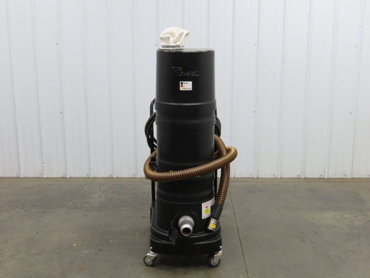 Ruwac DS 1402 LS M Industrial Mobile Vacuum 440 CBM/H 213mbar 3Ph 400V 4kw