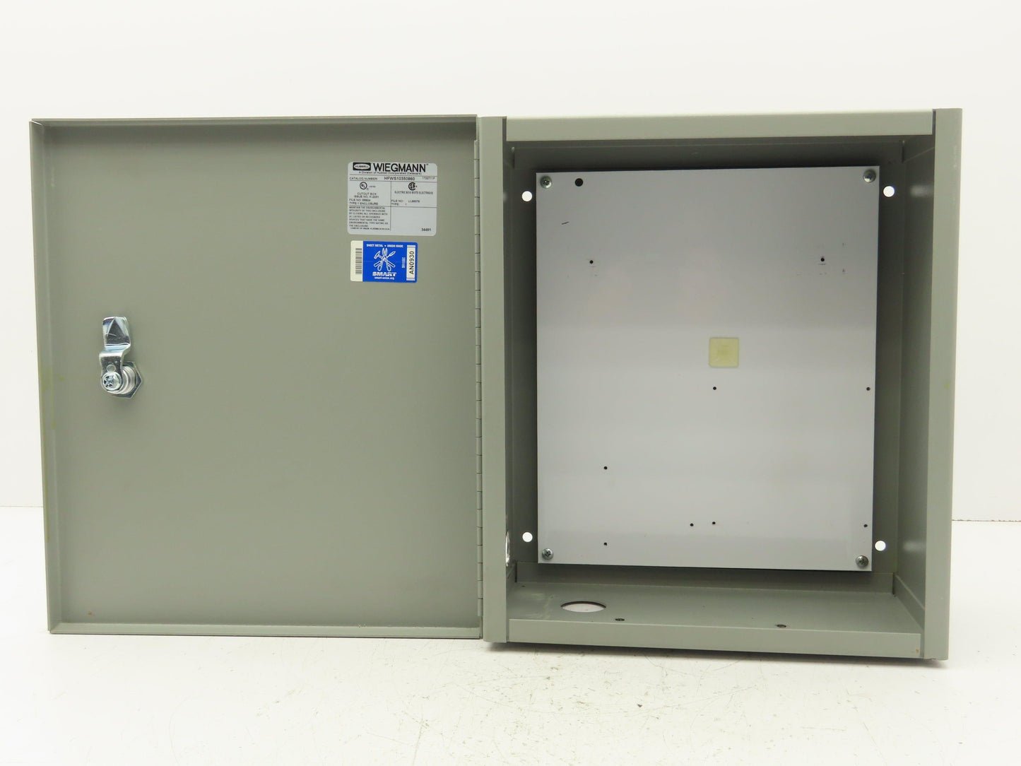 Wiegmann HFWS10350860 Electrical Enclosure JIC 14x12x6" NEMA Type 1