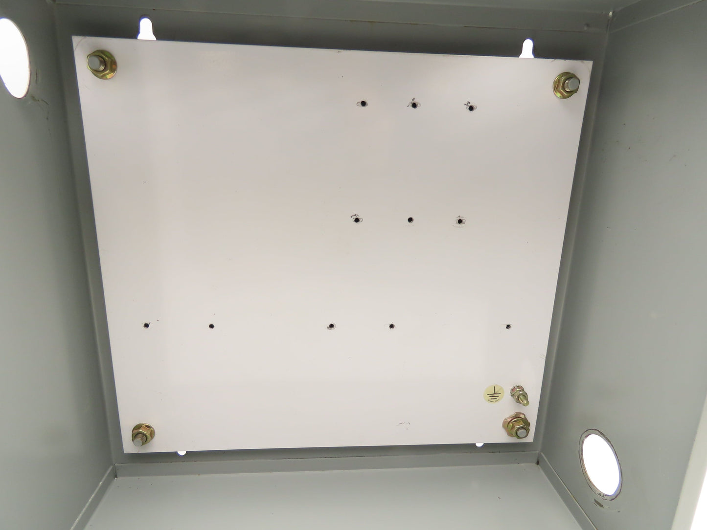 Hoffman A16N16ALP Electrical Enclosure Control Panel 16x16x6" Backplate NEMA 1