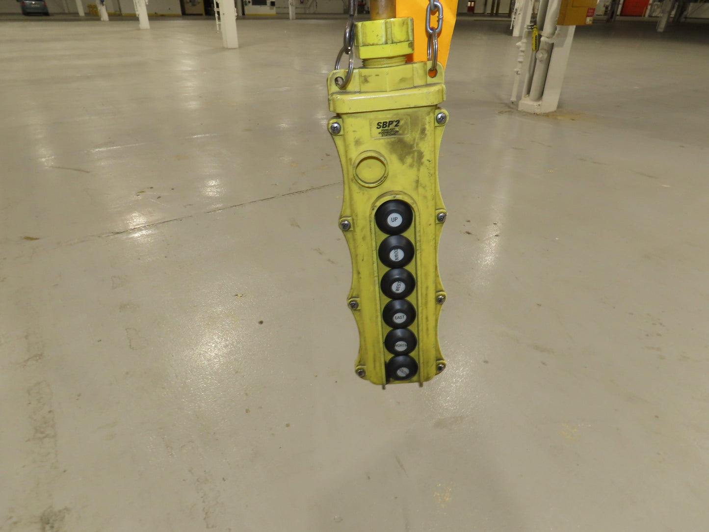 Cleveland Tramrail P&H 10 Ton Double Girder Underhung Bridge Crane 43' Span
