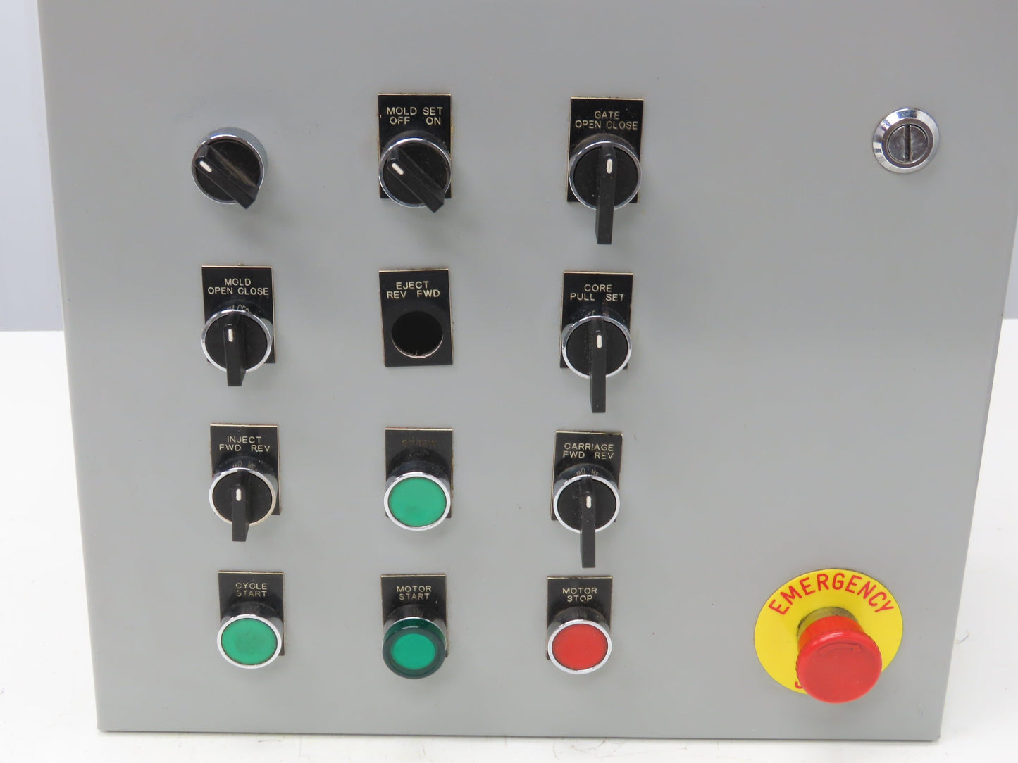Wiegmann N1C162406LP Electrical Enclosure 24x16x6" Control Panel Switches 7x9"