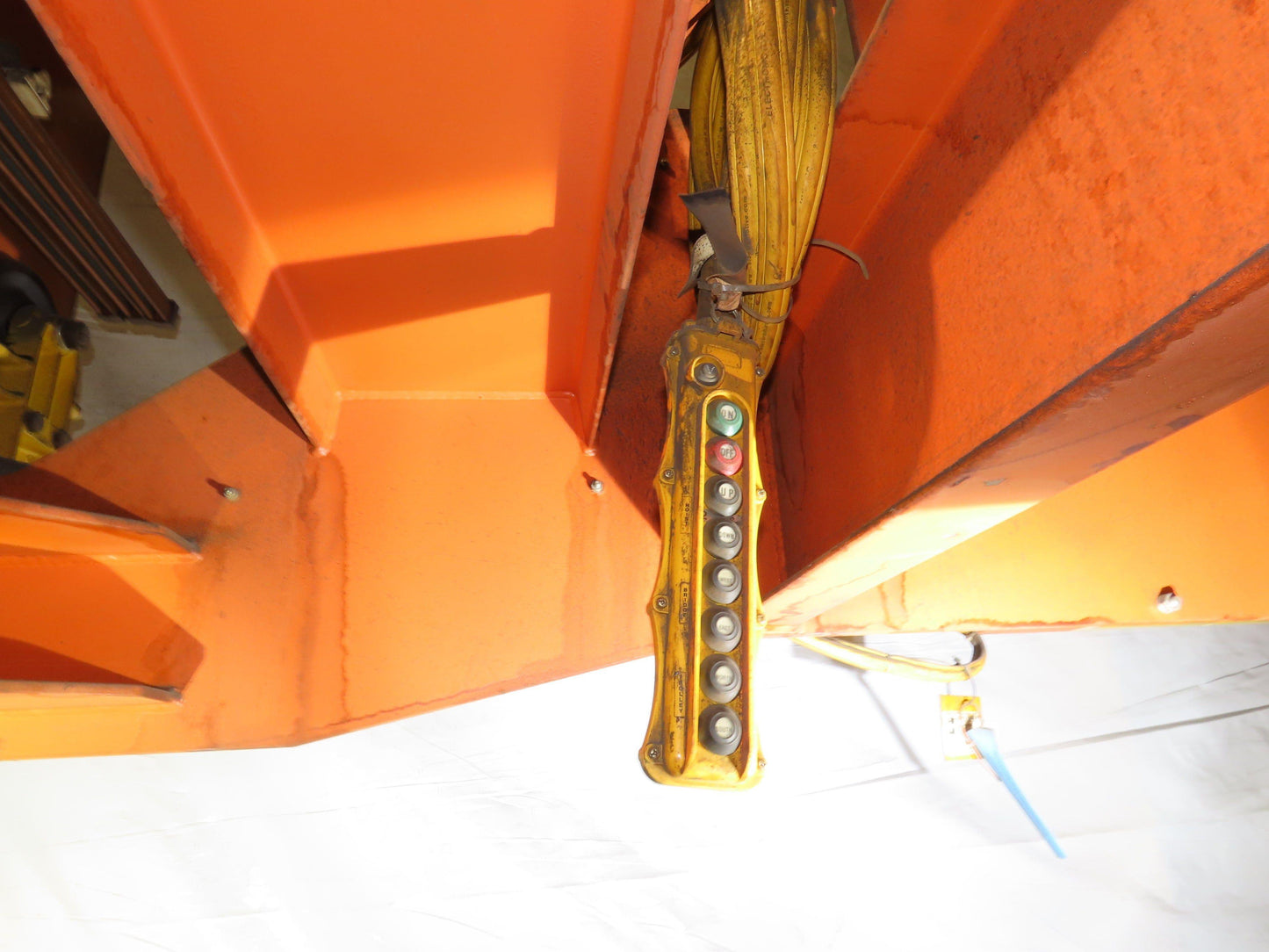 Cleveland Tramrail P&H 15 Ton Double Girder Bridge Crane 45' Span w/Remote