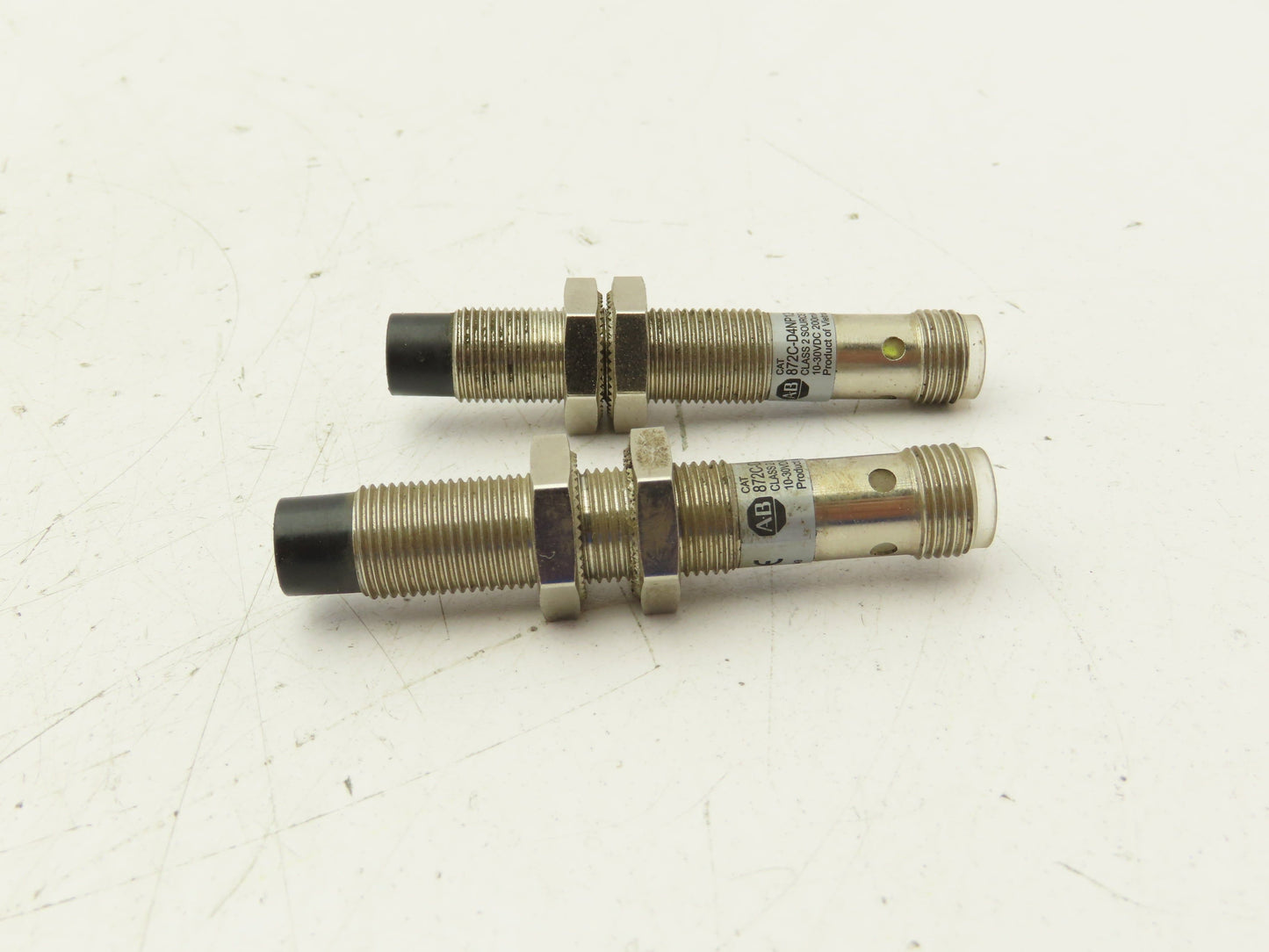 Allen Bradley 827C-D4NP12-D4 Proximity Sensor 12mm 10-30VDC Lot of 2