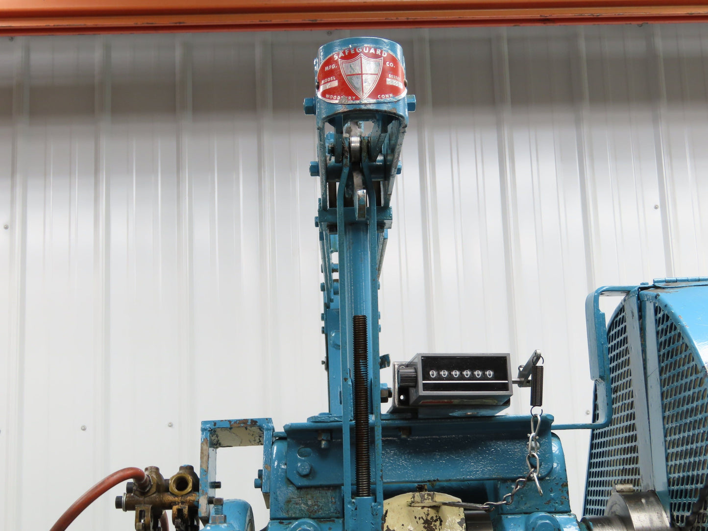 L&J No 2 Mechanical OBI Punch Press 18 Ton 2" Stroke 5-1/2" Throat 1Hp Varidrive