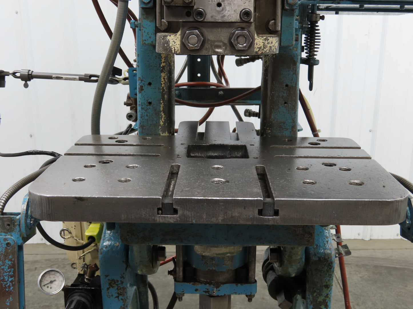 L&J No 2 Mechanical OBI Punch Press 18 Ton 2" Stroke 5-1/2" Throat 1Hp Varidrive